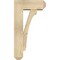 Ekena Millwork Legacy Craftsman Rough Sawn Bracket w/ Offset Brace, Douglas Fir, 6"W x 14"D x 26"H BKT0604X14X26LEC04RDF - alternate 4